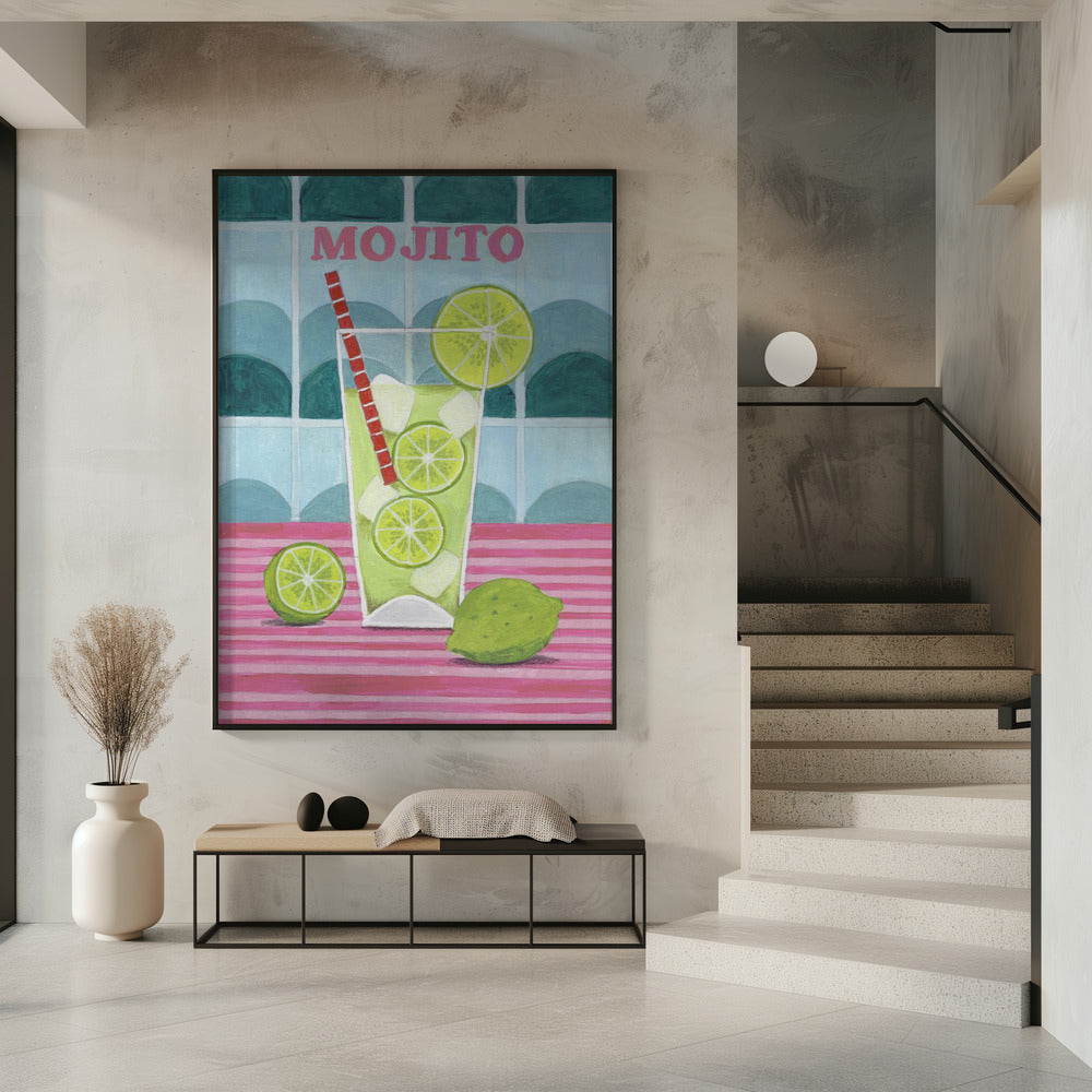 Glass of Mjito | Poster