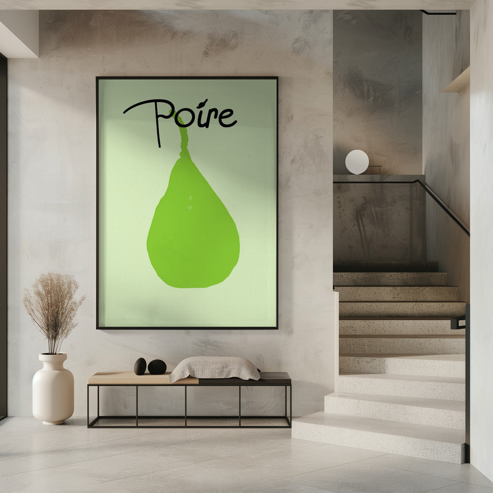Groene Perengenot | Poster