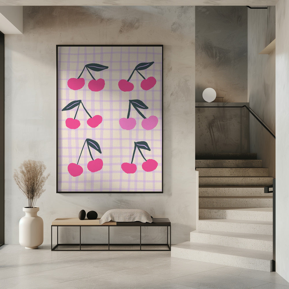 Roze Kersengenot | Poster