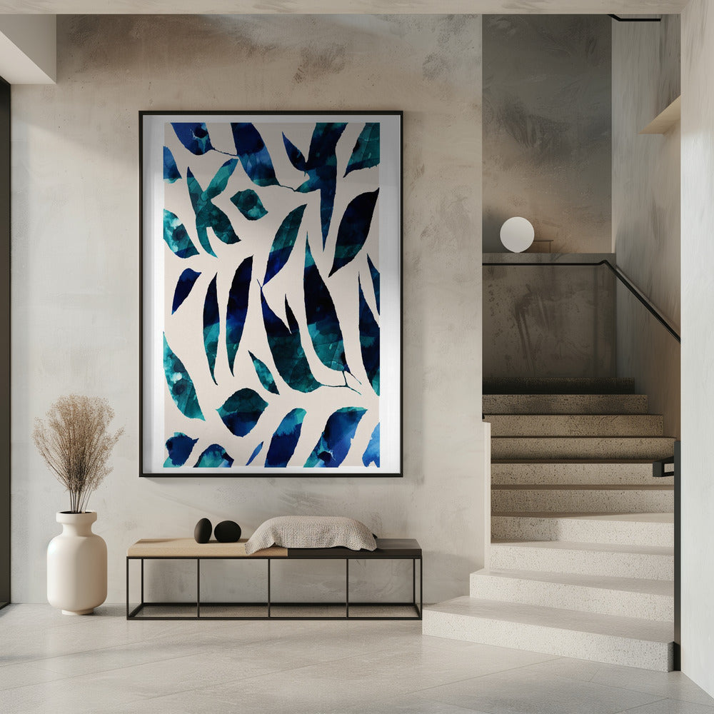 Indigo bladval | Poster