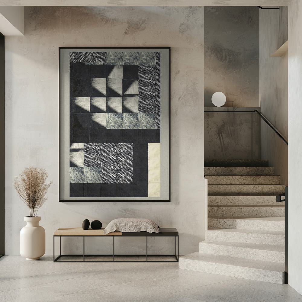 Geometrische patronen en textuurtegels | Poster