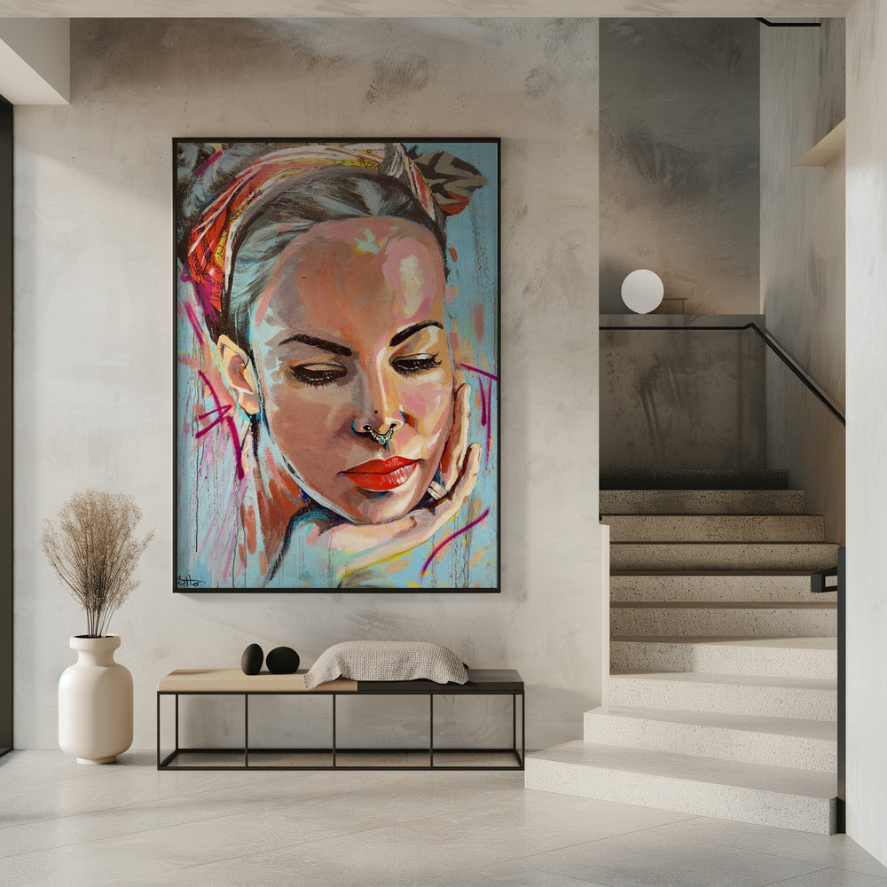 Stijlvolle vrouw | Poster