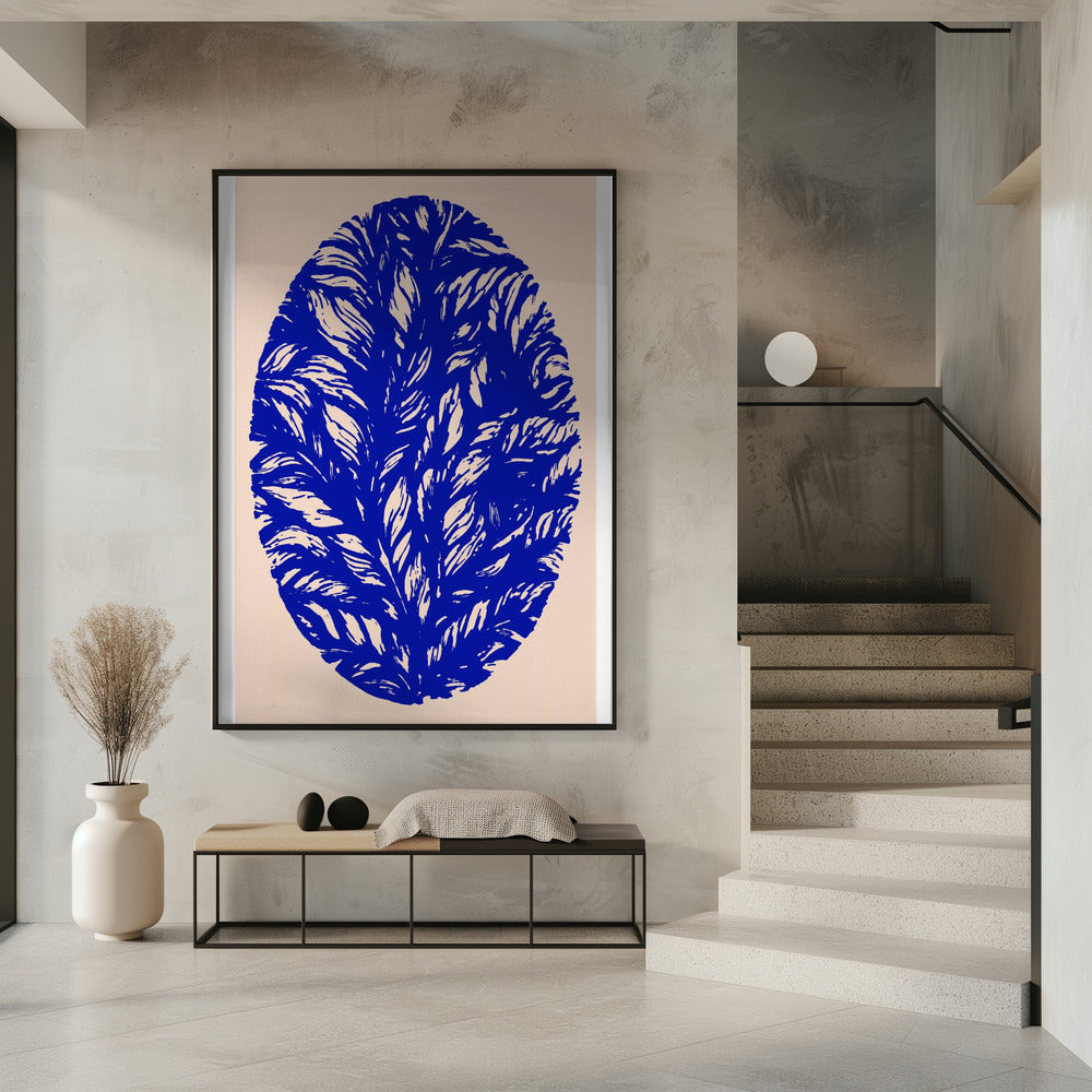Indigo Bloom Bol | Poster