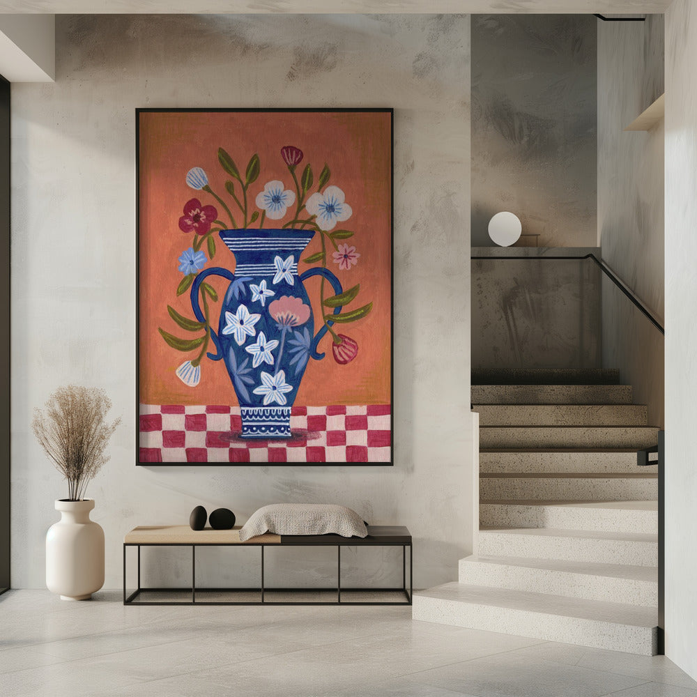Vaas met wilde bloemen | Poster