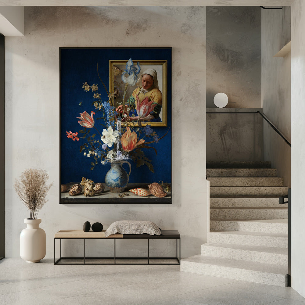 Balthasar & Vermeer - Kunst gecombineerd | Poster