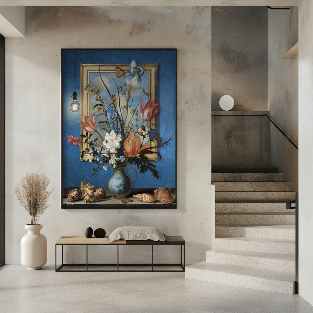 Een stilleven in Delft | Poster