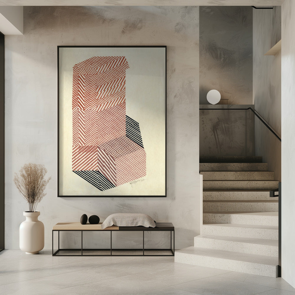 Veelhoekige vorm I. | Poster