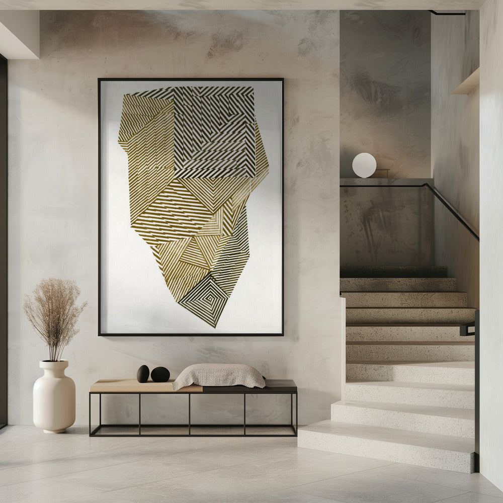 Veelhoekige vorm II. | Poster