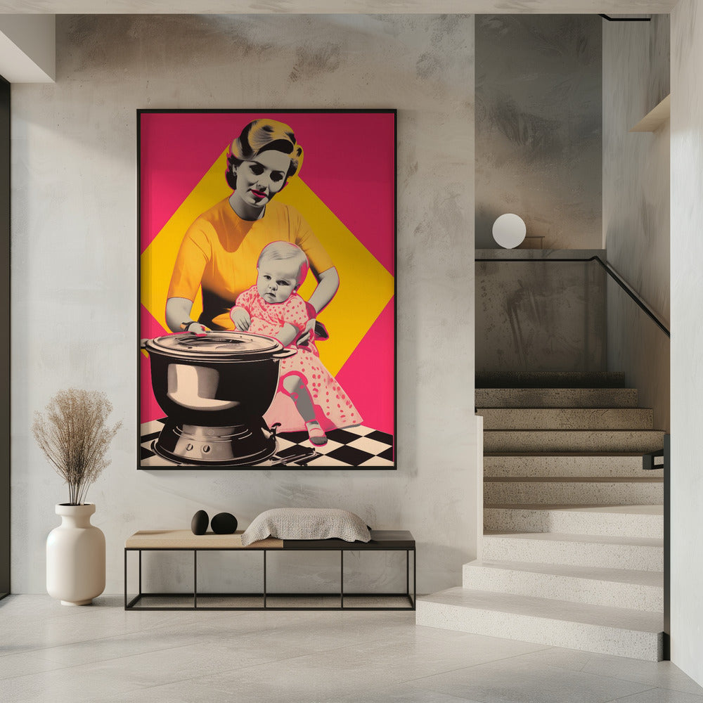 Surrealistische moeder | Poster