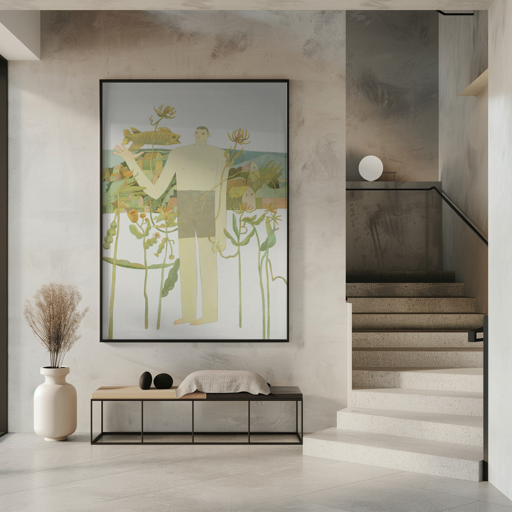 In mijn tuin | Poster