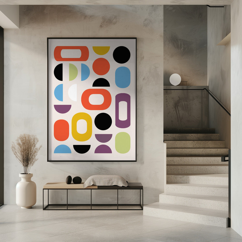 Midden van de eeuw | Poster