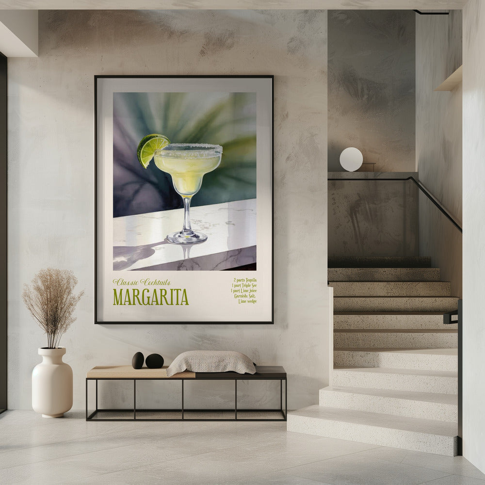 Klassieke cocktails - Margarita | Poster