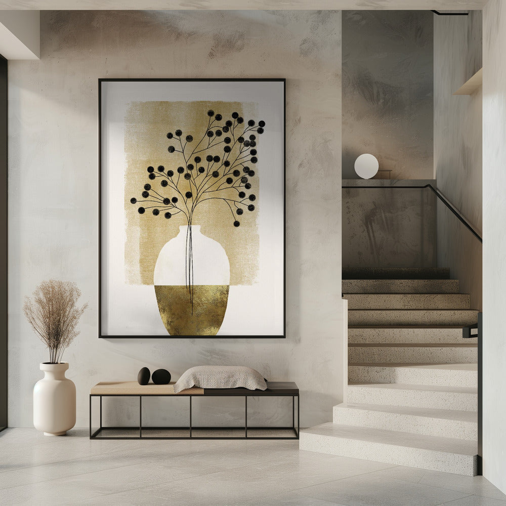 Abstracte vaas | Poster