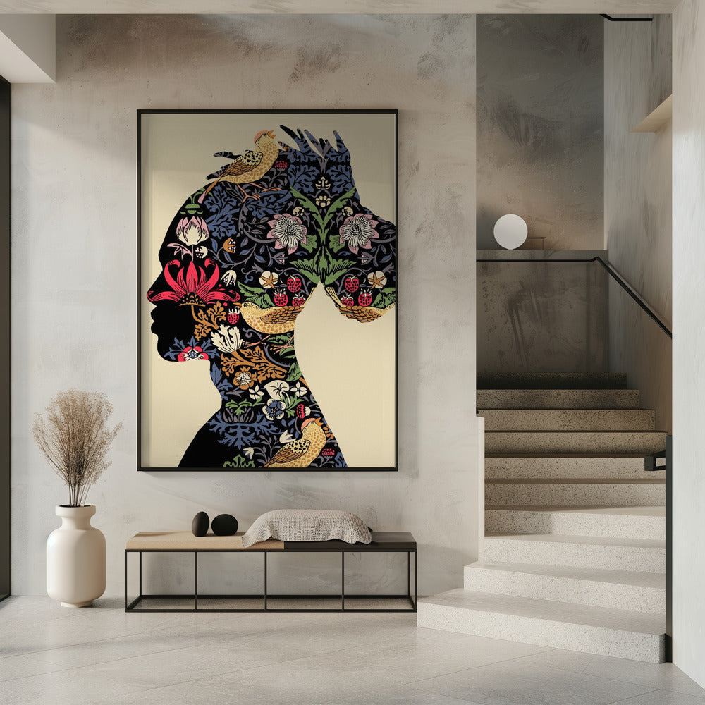 Afro-vrouw | Poster
