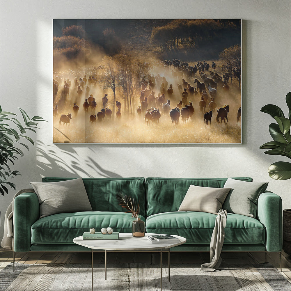Paarden | Canvas
