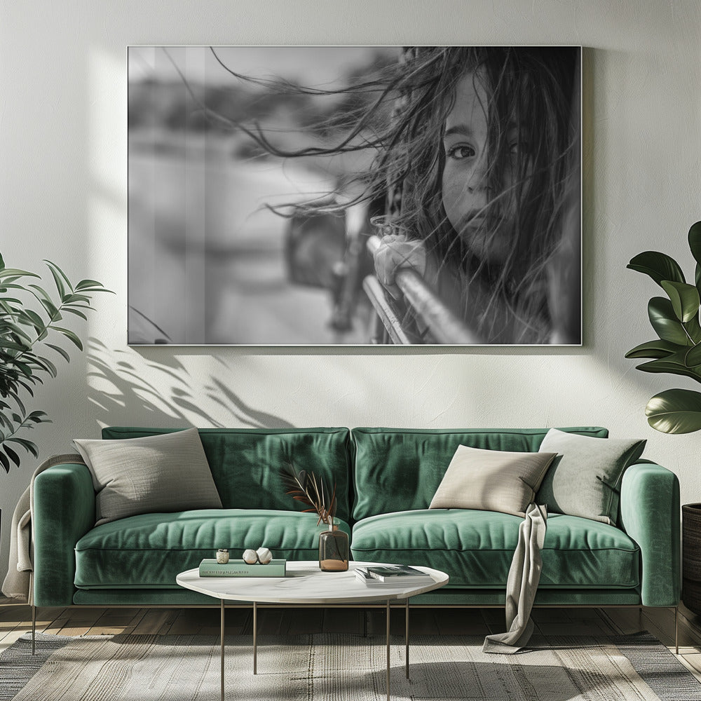 Ver van huis | Canvas