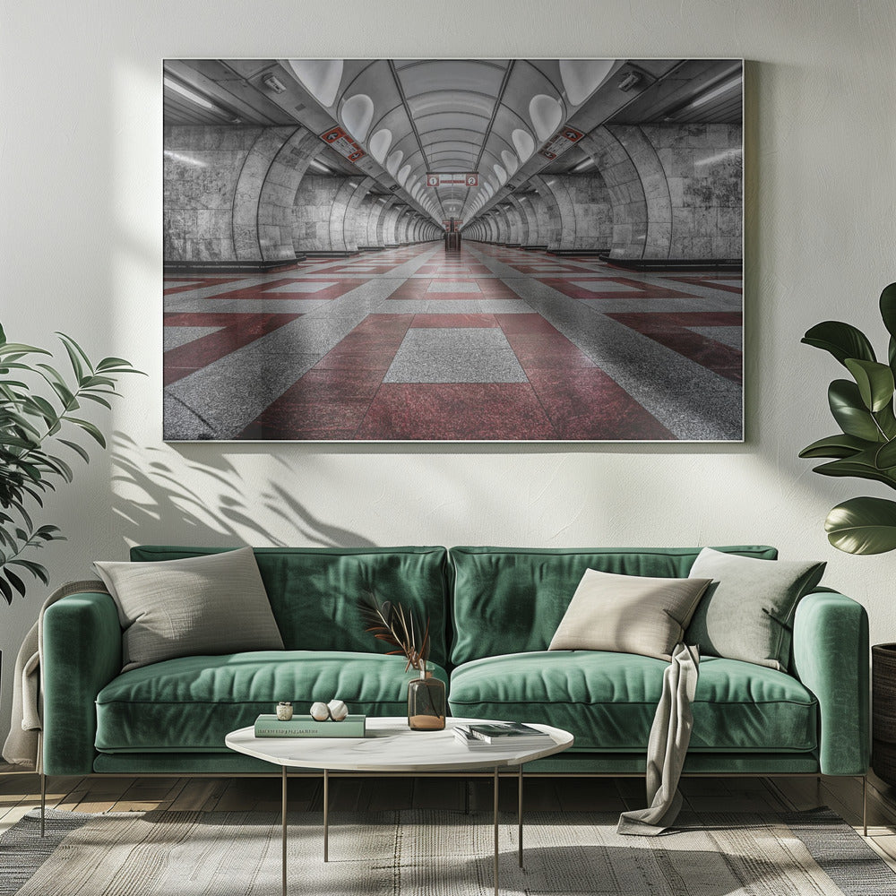 Metro van Praag | Canvas