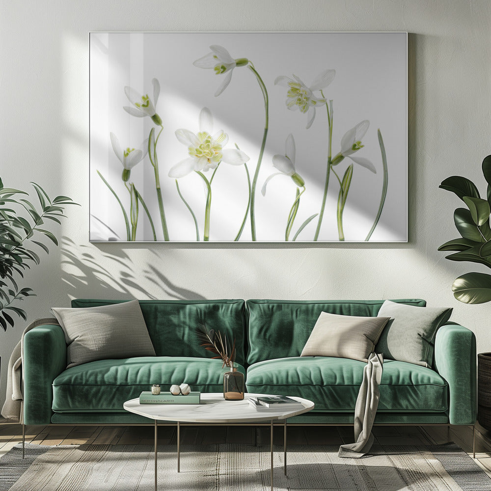 Lentesneeuwklokjes | Canvas