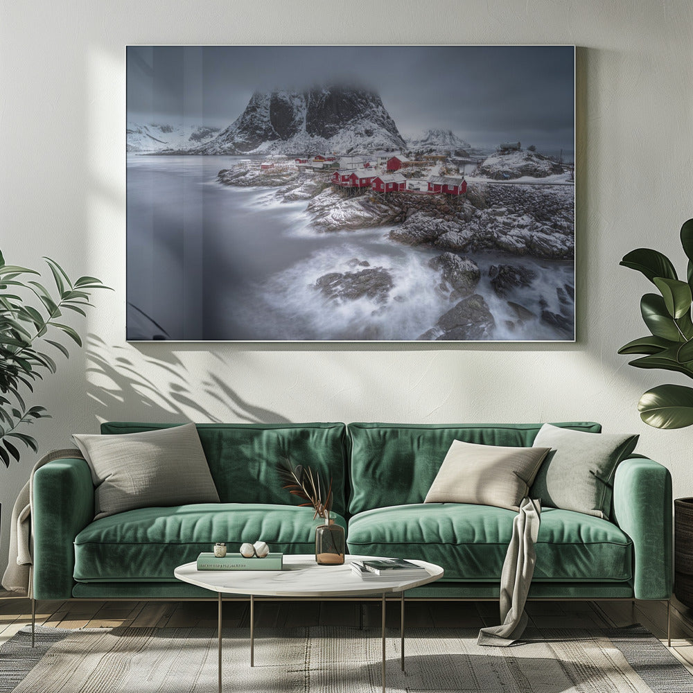winter Lofoten-eilanden | Canvas