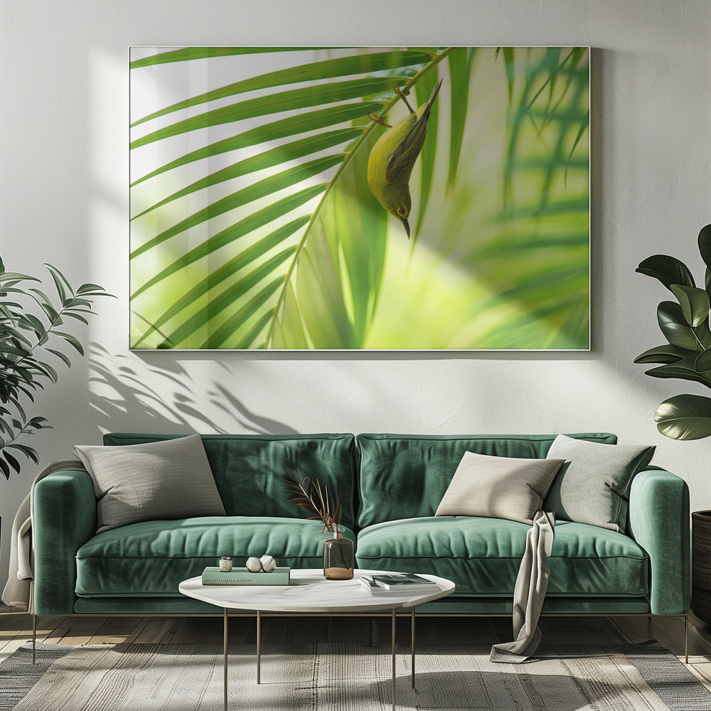 50 tinten groen | Canvas
