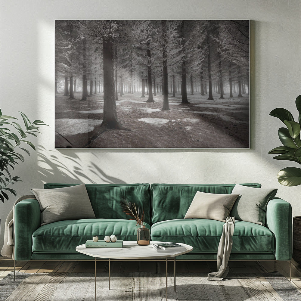 Het begin van de winter | Canvas