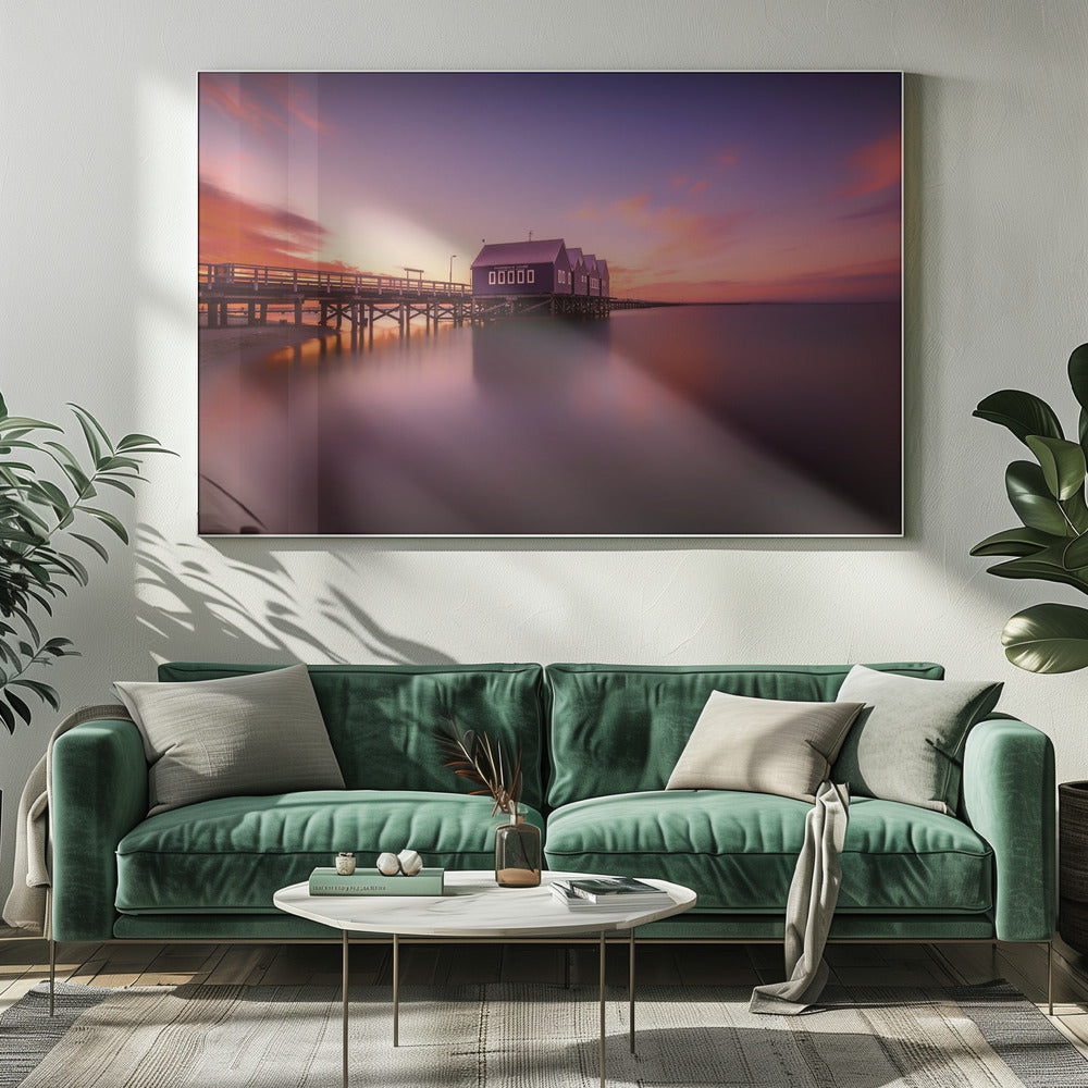 Busselton Zonsondergang | Canvas