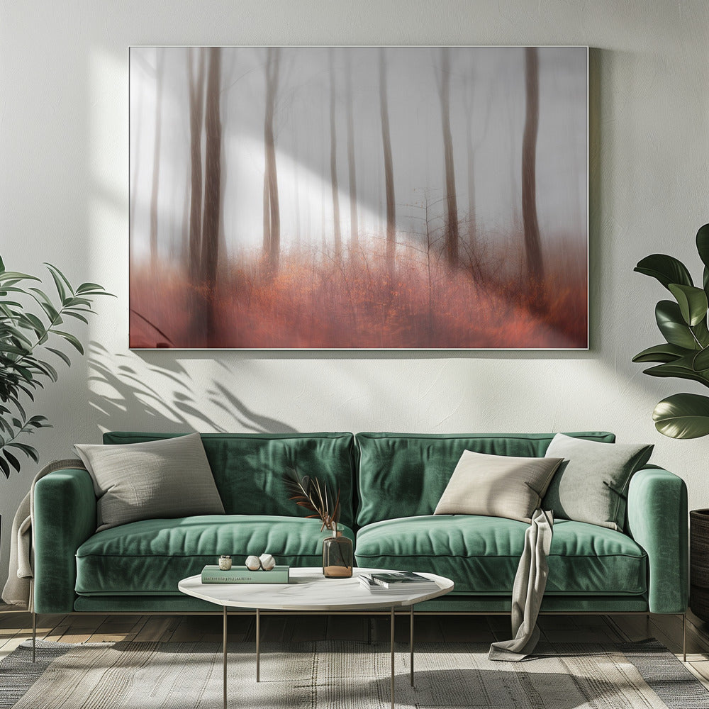 Eindeloze bossen | Canvas