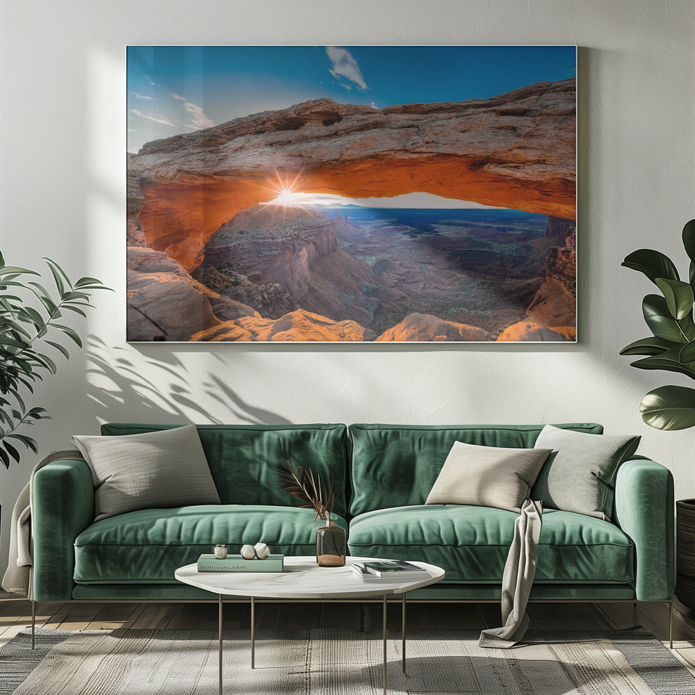Zonsopgang bij Mesa Arch | Canvas