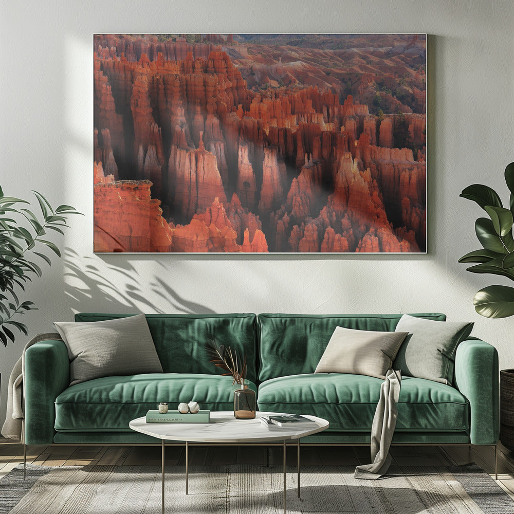 Rode Stad | Canvas