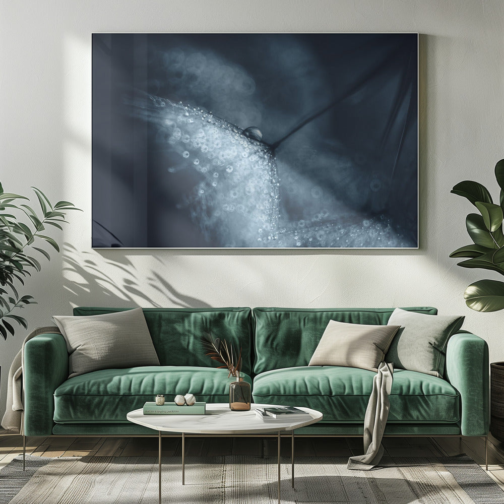 Blauwe paardenbloemen | Canvas