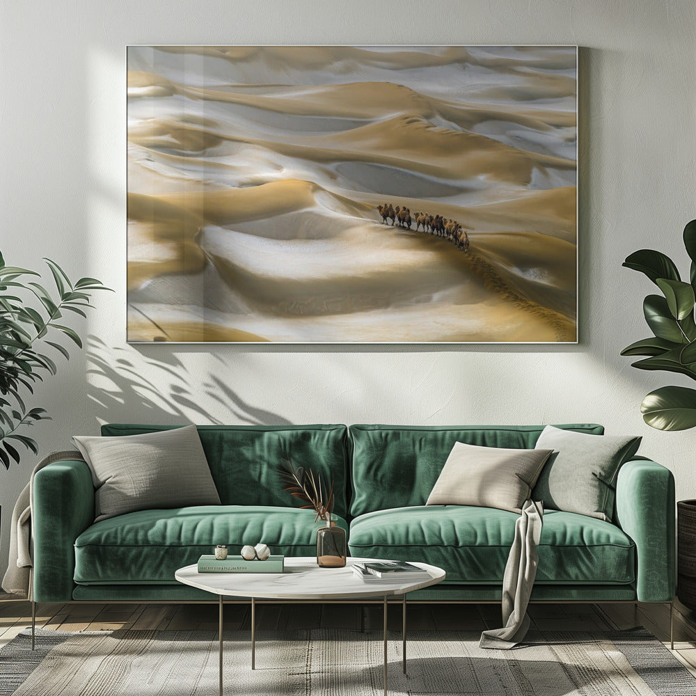 Woestijnwinter | Canvas