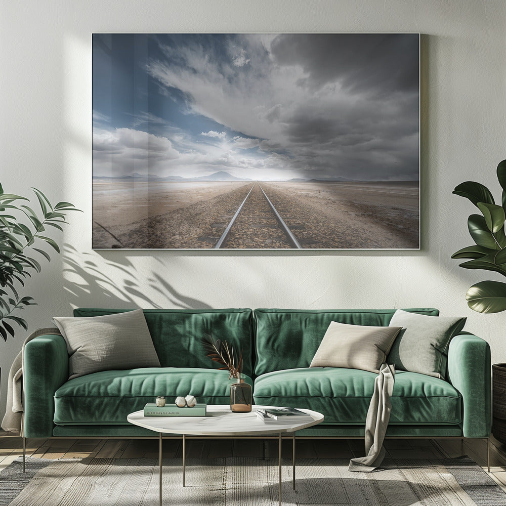 de lange weg | Canvas