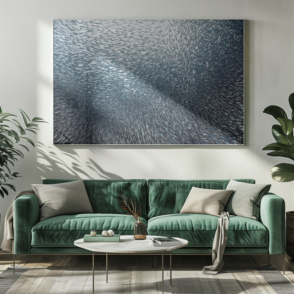 Sardientjesvuurwerk | Canvas