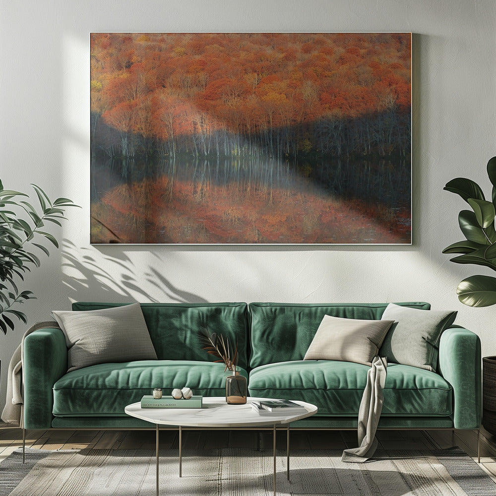schaduw vervaagt | Canvas