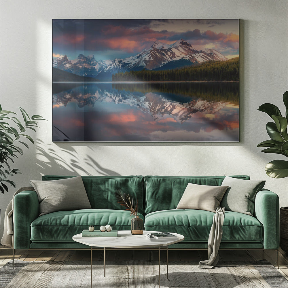 Maligne kleur. | Canvas