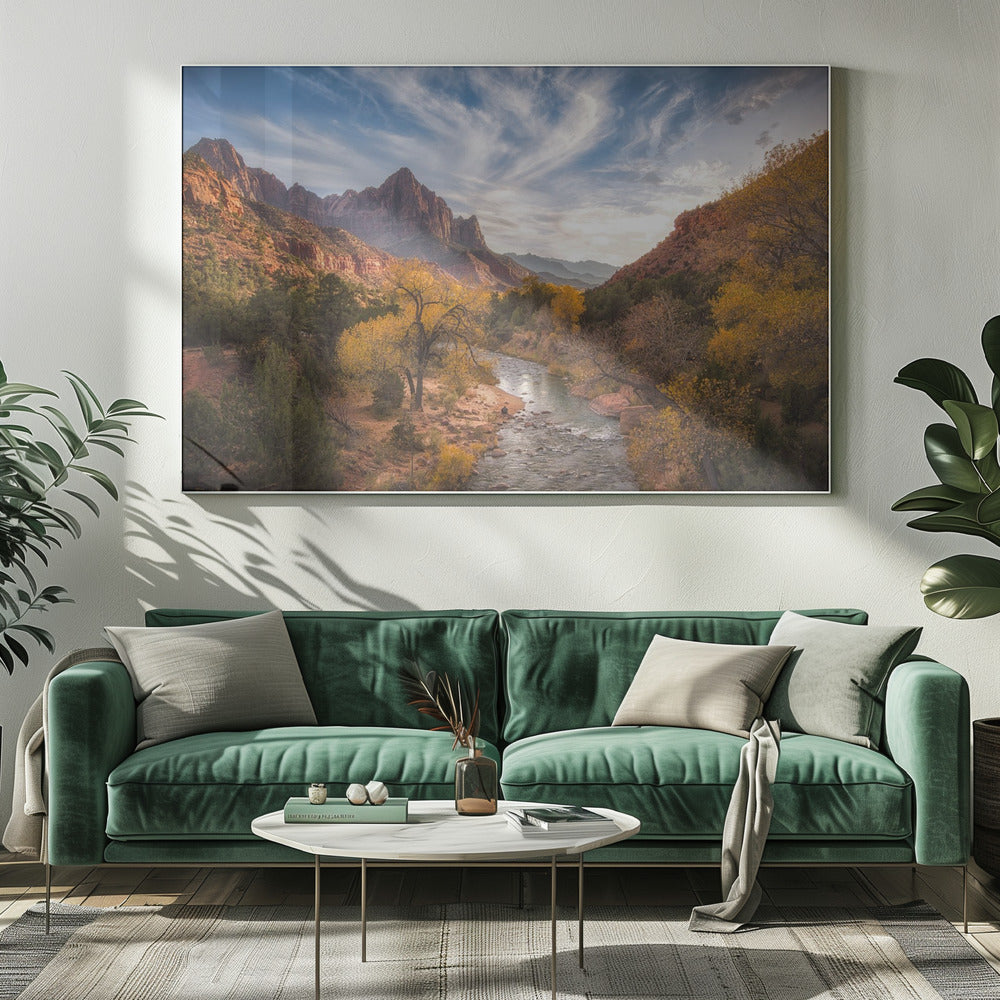 Watchman Zonsondergang | Canvas