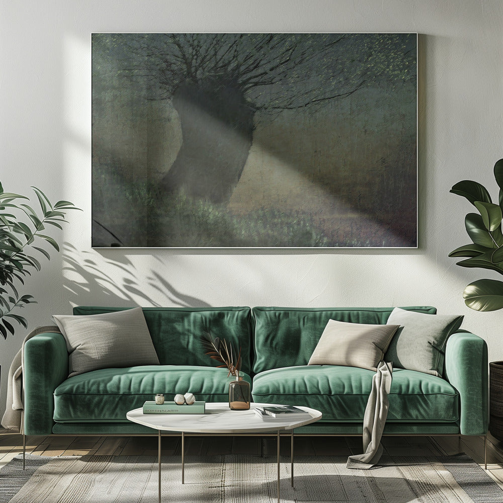 Wilg aan het water | Canvas