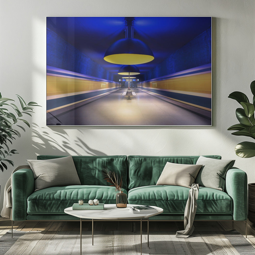 Ondergrondse verlichting | Canvas