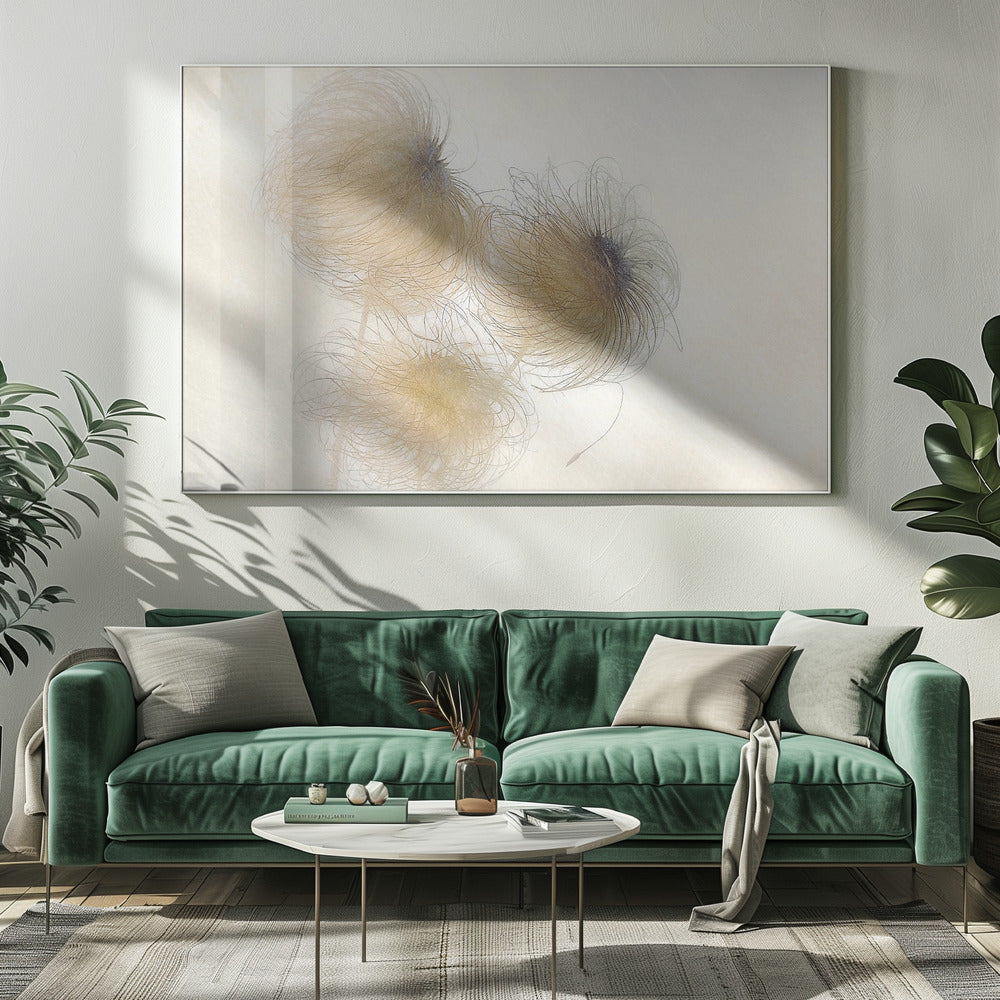 In de wind | Canvas