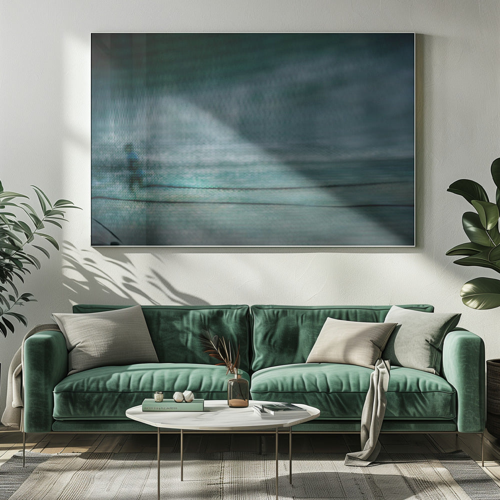 Rennen op de lijnen | Canvas