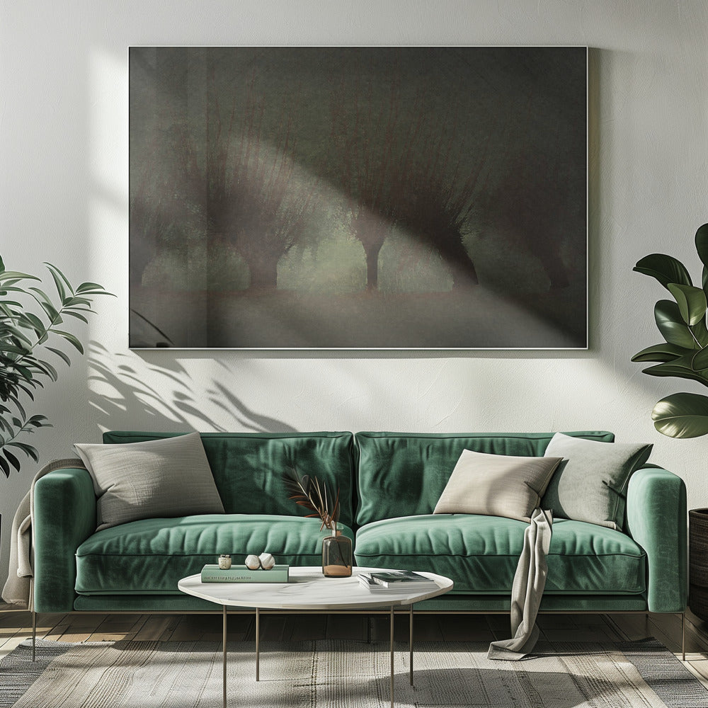 Rivierlandschap | Canvas