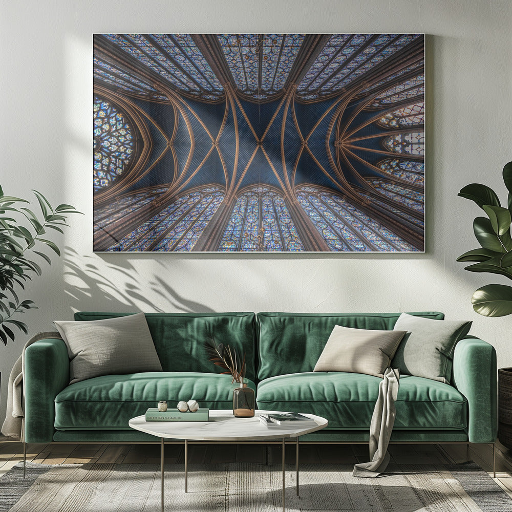 Ode aan glas-in-lood | Canvas