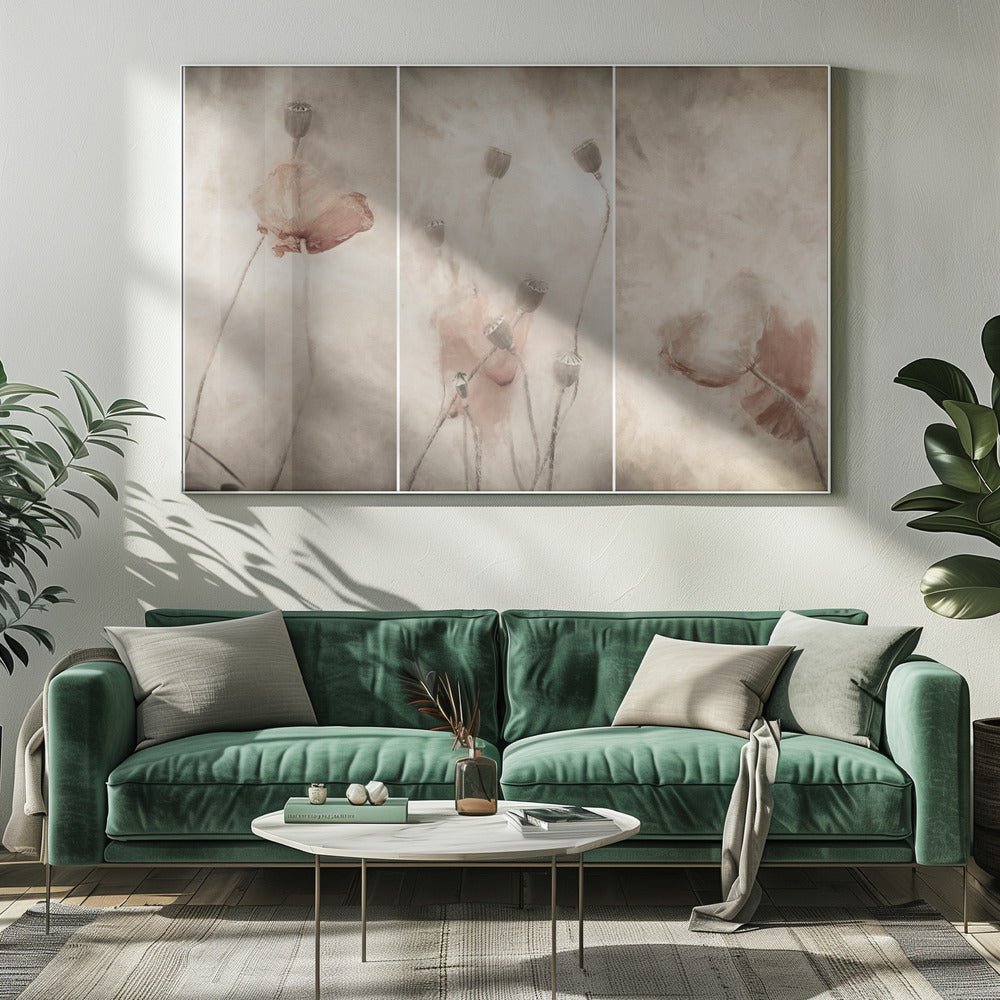 Zachtjes wiegend in de wind | Canvas
