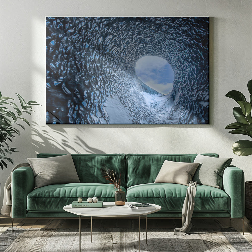 De ijsgrot | Canvas