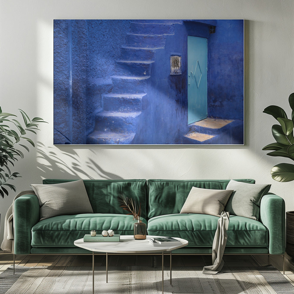stappen omhoog | Canvas