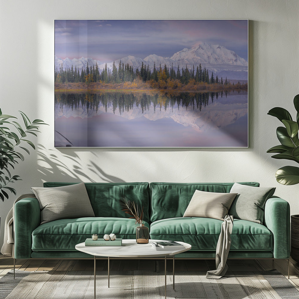 Denali-reflectie | Canvas