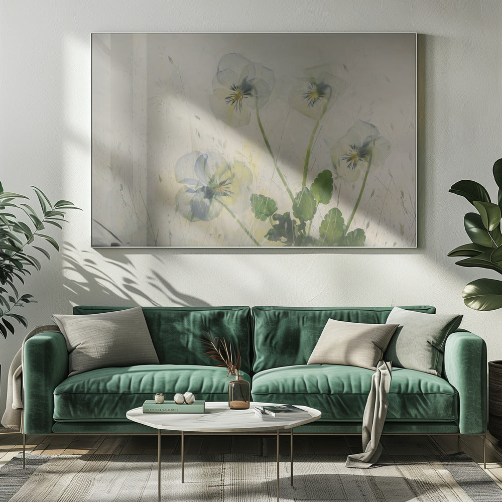 Kleine viooltjes | Canvas