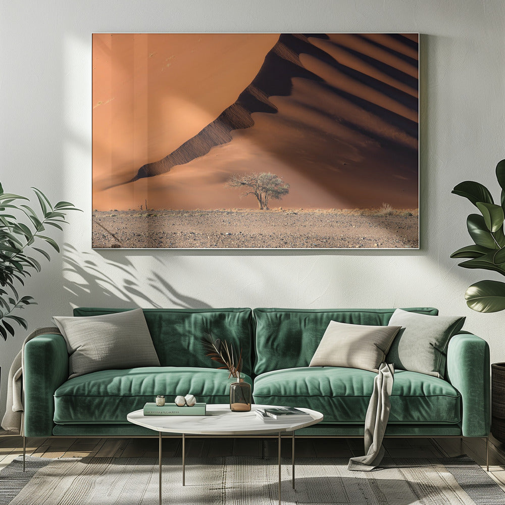 De duin en de boom | Canvas