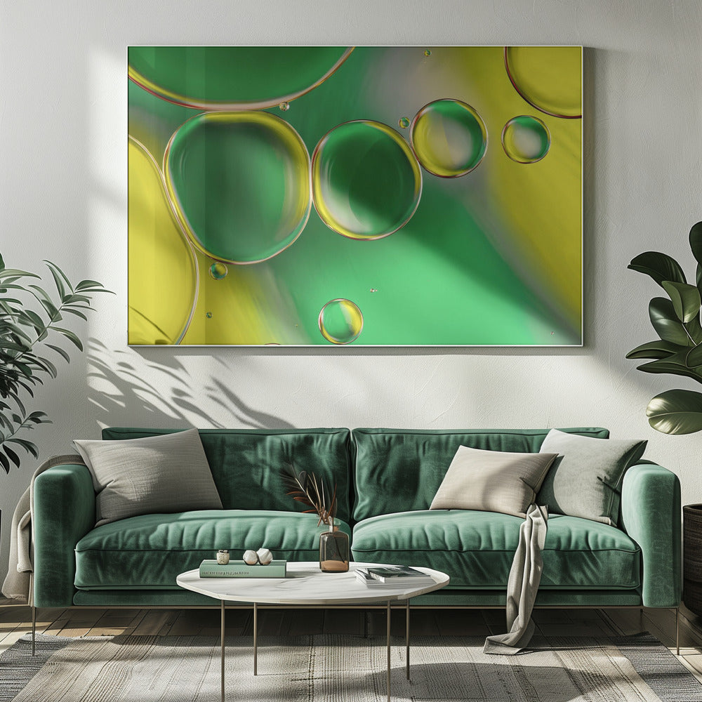 Olie en water | Canvas