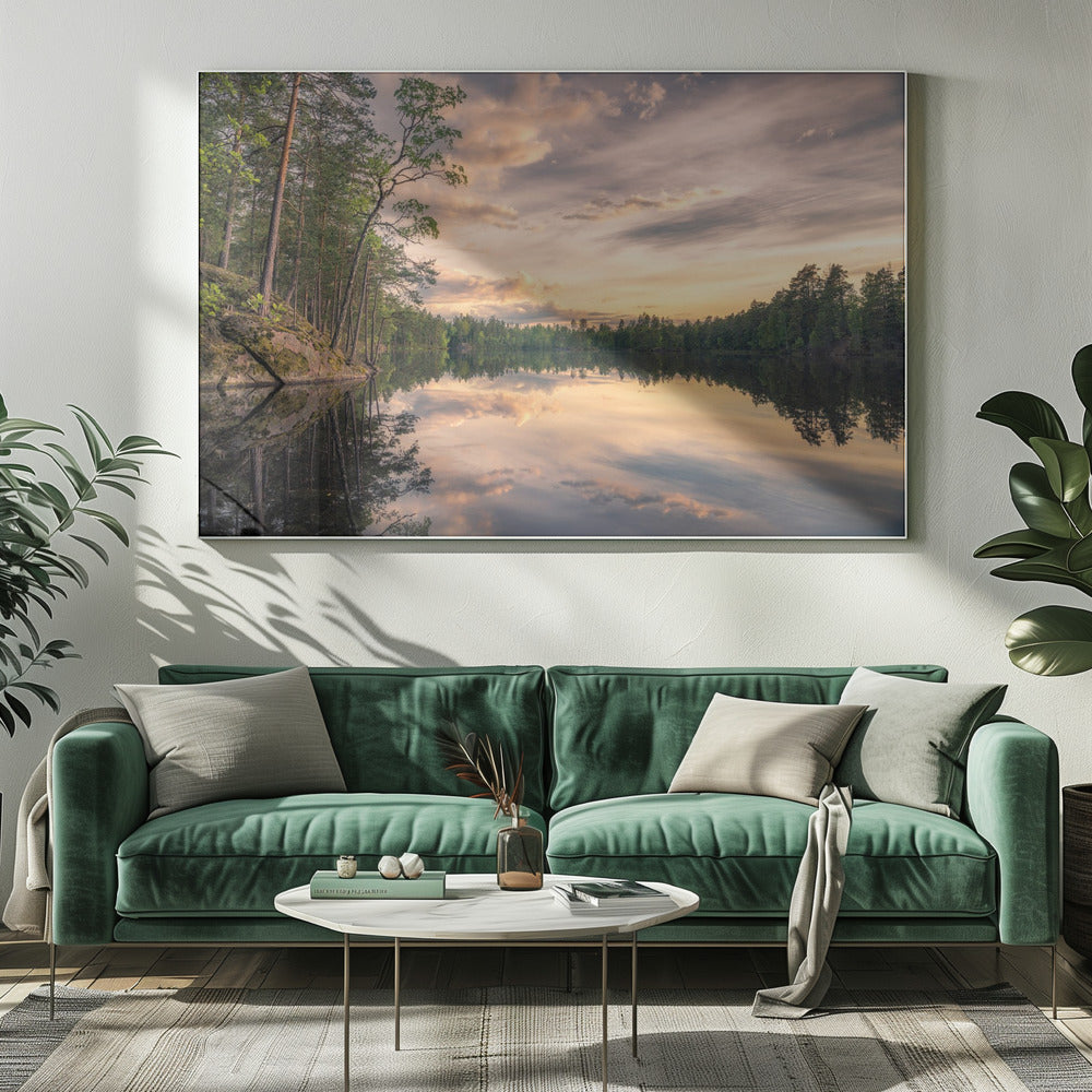Lake Tarmsjön, Zweden | Canvas